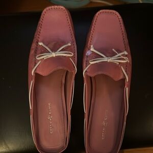 Nice pink pair of mules. Size 8.5